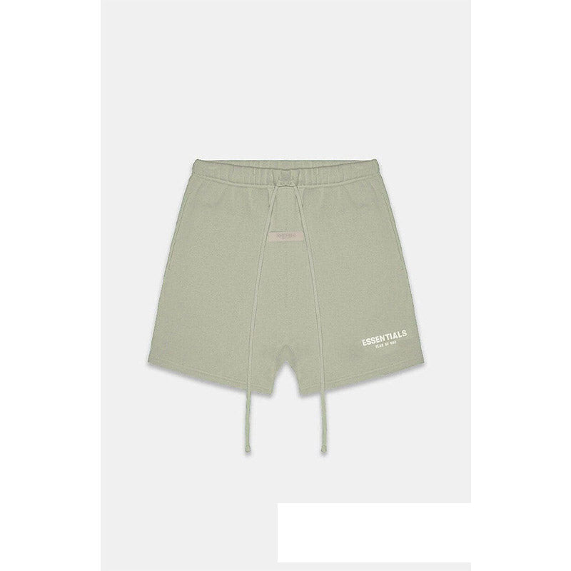 Fog Essentials Shorts White Flocking Logo Shorts