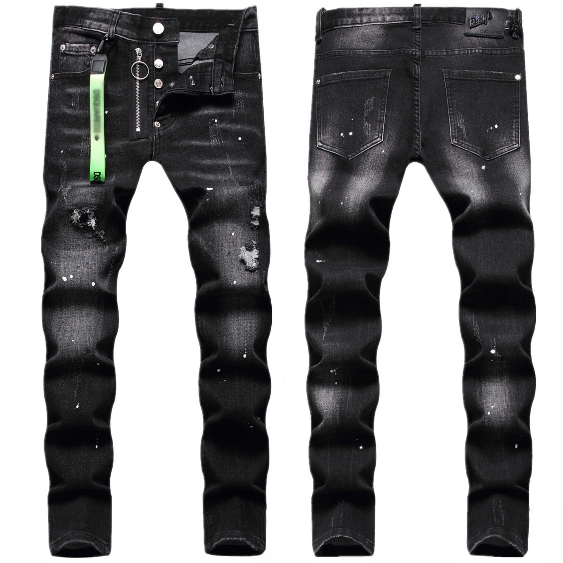 DSQ2 Jeans Ripped Stretch Jeans