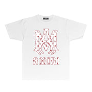 Amiri T Shirts Printed Trendy Pure Cotton