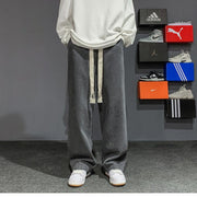 Men Jeans Vintage Jeans Straight-Leg Pants