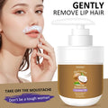 ROZINO Coconut Oil Hair Removal Cream | Gentle & Painless Depilatory for Face, Lips, Arms & Legs | 100g