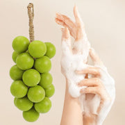 ROZINO Grape Soap on a Rope - Artisan Bar with Grapeseed & Olive Oil