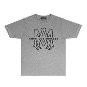 Amiri T Shirts Printed Trendy Pure Cotton