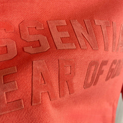 Fog Essentials Hoodie Unisex Flocking Logo Loose Hooded Sweater