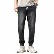 Men Jeans Summer Jeans Men's Loose Tappered Casual Pants