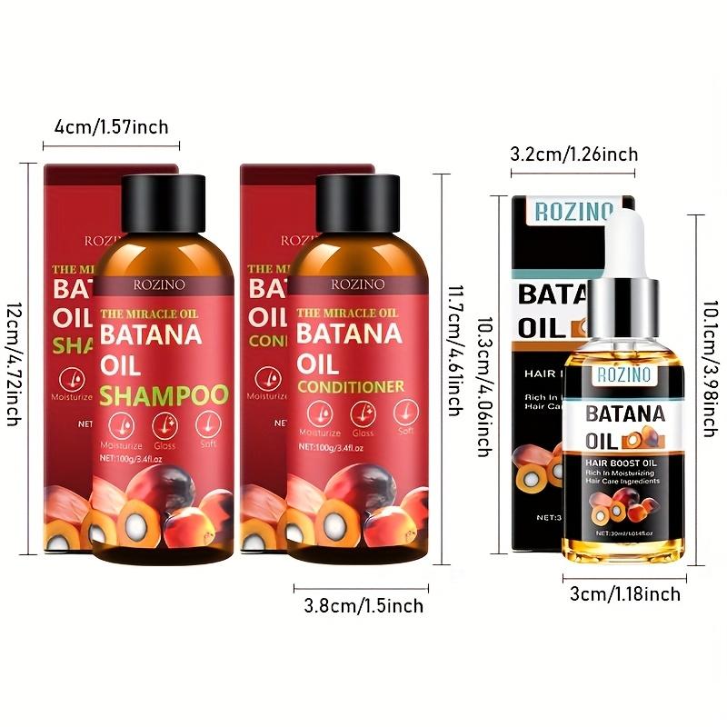 Batana Oil Shampoo & Conditioner Set - Hair Growth & Thickening for Women & Men