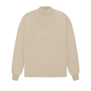 Fog Essentials Long Sleeve T-Shirt Silicone Logo Loose Crew Neck Long Sleeve T-Shirt