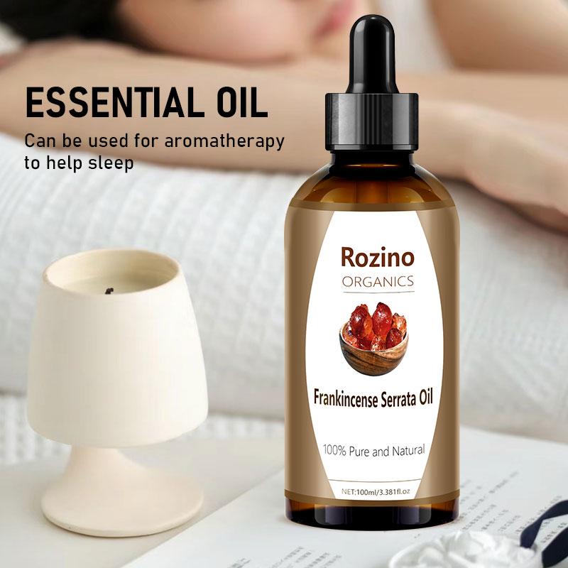 RozinoORGANICS Frankincense Jojoba Oil - 4 fl oz, Cold-Pressed, Unrefined