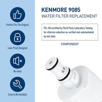 2Pack Refrigerator Home Water Filters