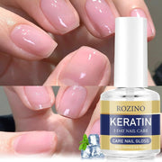 ROZINO 3-Day Nail Care Treatment - Keratin & Amino Acid Formula, 3 Pack