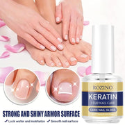 ROZINO 3-Day Nail Care Treatment - Keratin & Amino Acid Formula, 3 Pack