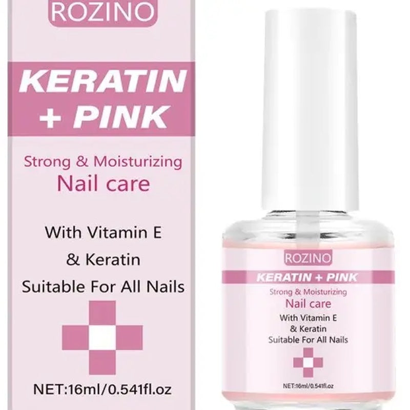 ROZINO 3-Day Nail Care Treatment - Keratin & Amino Acid Formula, 3 Pack