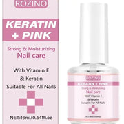ROZINO 3-Day Nail Care Treatment - Keratin & Amino Acid Formula, 3 Pack