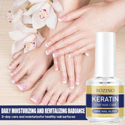 ROZINO 3-Day Nail Care Treatment - Keratin & Amino Acid Formula (3 Pack, 16ml)
