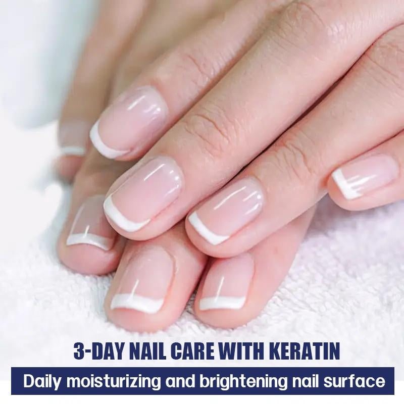 ROZINO 3-Day Nail Care Treatment - Keratin & Amino Acid Formula (3 Pack, 16ml)