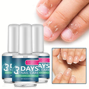 ROZINO 3-Day Nail Care Treatment - Keratin & Amino Acid Formula, 16ml (3 Pack)
