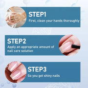 ROZINO 3 Days Nail Care Treatment - Keratin & Amino Acid Formula, 16ml (3 Pack)