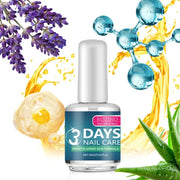 ROZINO 3 Days Nail Care Treatment - Keratin & Amino Acid Formula, 16ml (3 Pack)