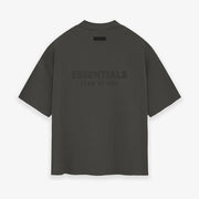 Fog Essentials T shirt Offset Logo Loose V-neck T shirt