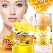 ROZINO 5-Piece Honey Skincare Set - Eye Cream, Lip Balm, Face & Body Moisturizers