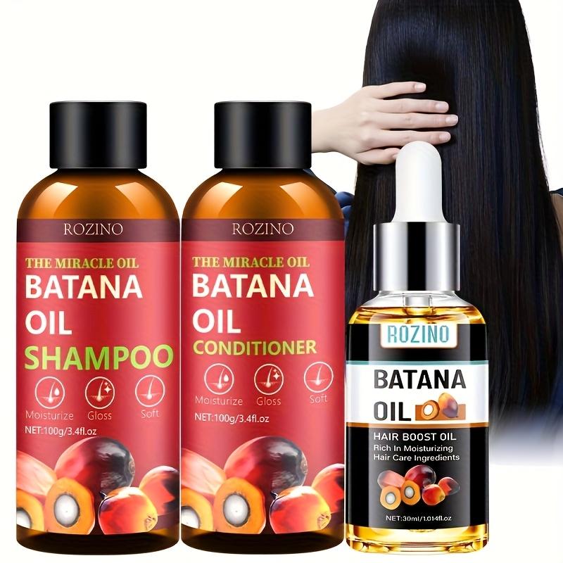 Batana Oil Shampoo & Conditioner Set - Hair Growth & Thickening for Women & Men