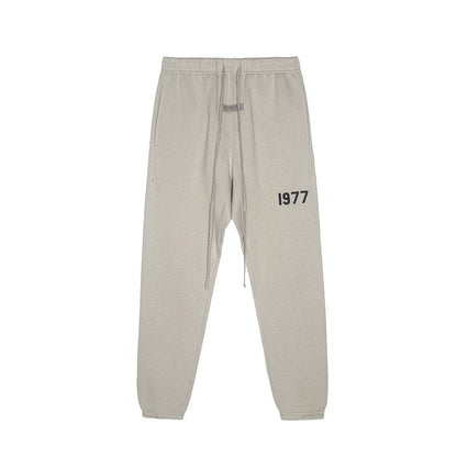 Fog Essentials Sweatpants Unisex ?¡¥1977?¡¥ Loose Fleece Sweatpants