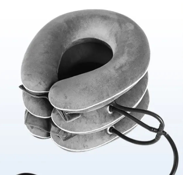 Inflatable Cervical Neck Traction Device for Pain Relief - Adjustable, Portable
