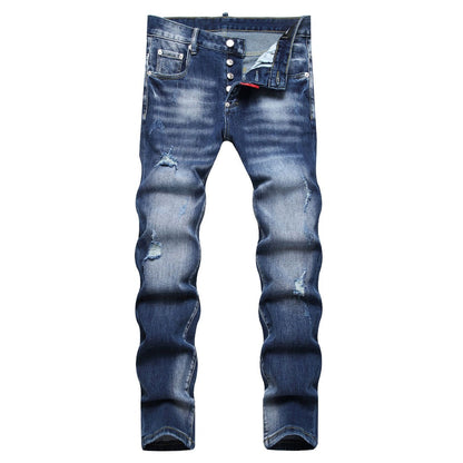 DSQ2 Jeans Ripped Slim-Fit Jeans