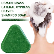 ROZINO Herbal Shampoo Bar with Usman Grass, Ginseng & Rosemary for Thinning Hair