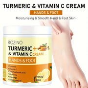 ROZINO Turmeric Firming Cream for Face, Neck, Hands & Feet - 1.69 oz