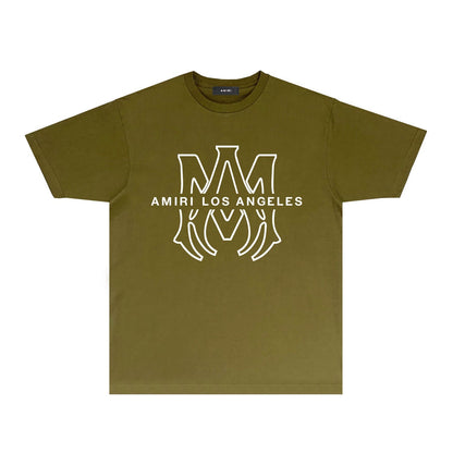 Amiri T Shirts Printed Trendy Pure Cotton