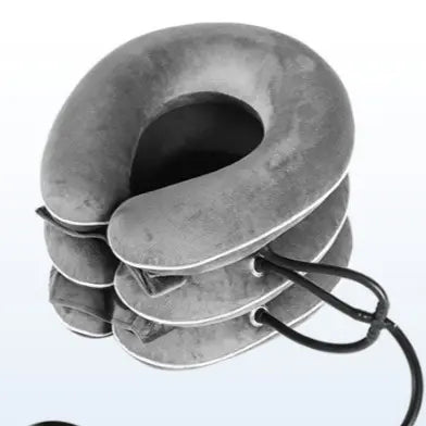 Inflatable Cervical Neck Traction Device for Pain Relief - Adjustable, Portable