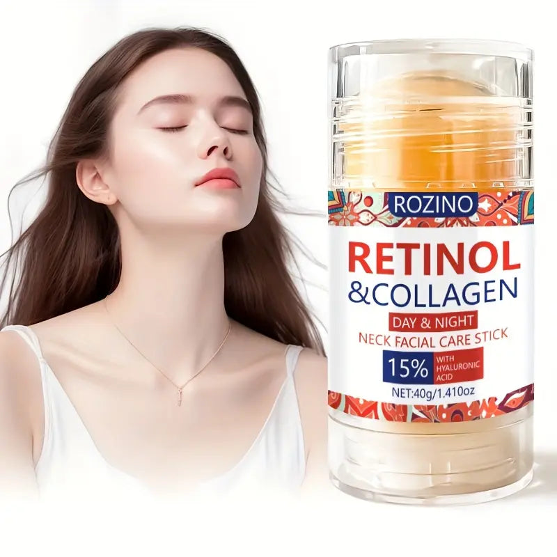 ROZINO Retinol & Collagen Neck Firming Stick - Anti-Aging DÃ©colletÃ© Cream