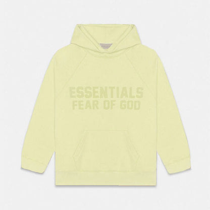 Fog Essentials Hoodie Unisex Flocking Logo Loose Hooded Sweater