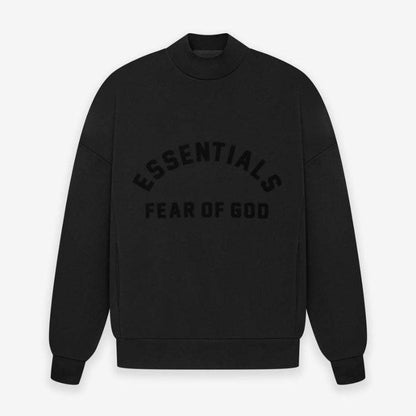Fog Essentials Sweatshirt Unisex Micro Stand-Up Collar Loose Sweater