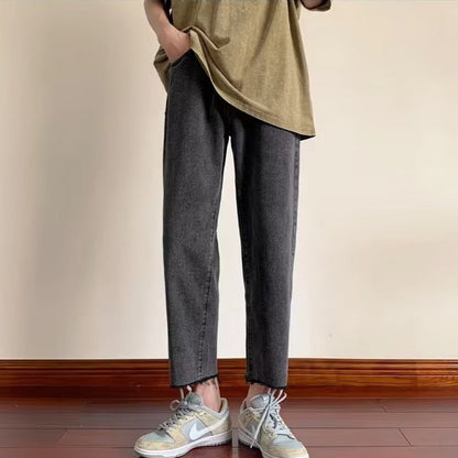 Men Jeans Straight Jeans