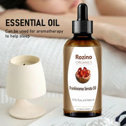 RozinoORGANICS Frankincense Jojoba Oil - 4 fl oz, Cold-Pressed, Unrefined