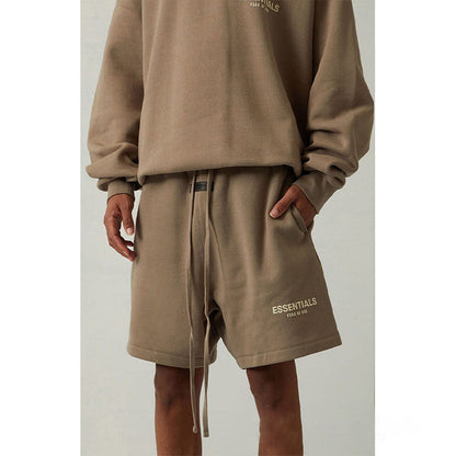 Fog Essentials Shorts White Flocking Logo Shorts