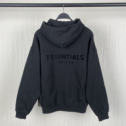 Fog Essentials Hoodie Unisex Flocking Logo Fashion Hooded Sweater