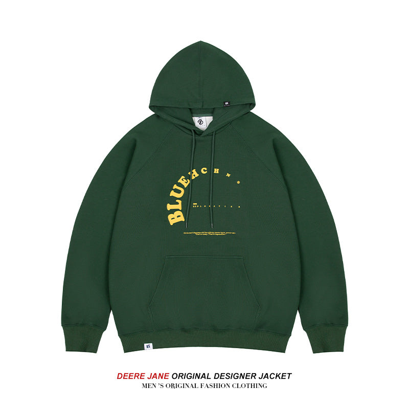 Men Pullover Hoodie Spring Sweater Men's Loose All-Match Casual