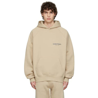 Fog Essentials Hoodie Reflective Logo Loose Fleece Sweater