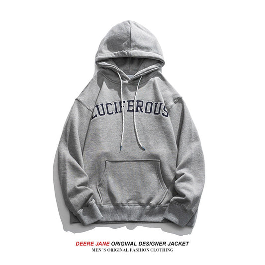 Men Pullover Hoodie Spring Sweater Men's Spring and Autumn Loose Top