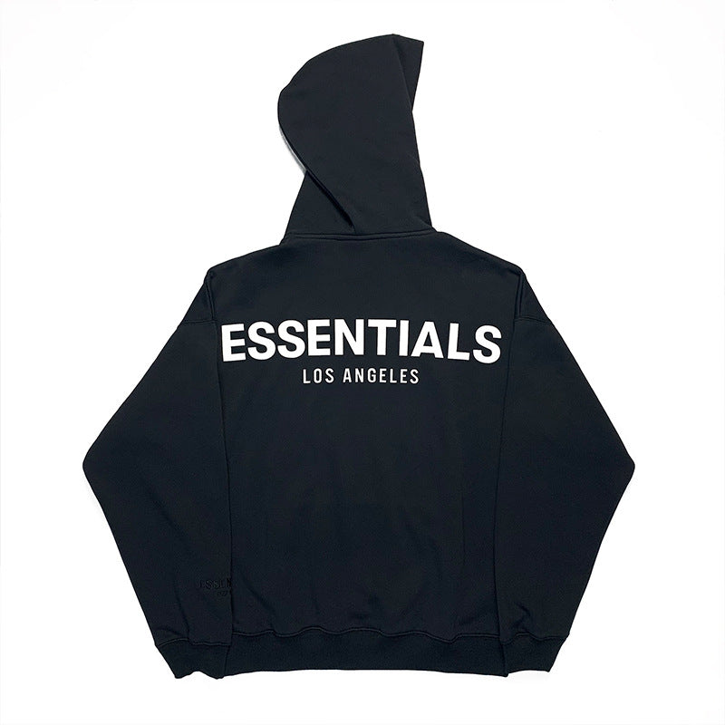 Fog Essentials Hoodie Reflective Logo Fleece Hooded Sweater