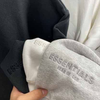 Fog Essentials Hoodie Reflective Logo Fleece Hooded Sweater