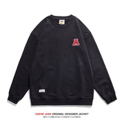 Men Pullover Hoodie Spring Sweater Male Loose All-Match Simple Leisure