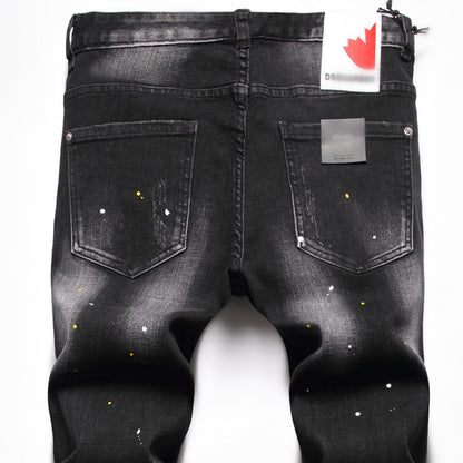DSQ2 Jeans Ripped Stretch Jeans