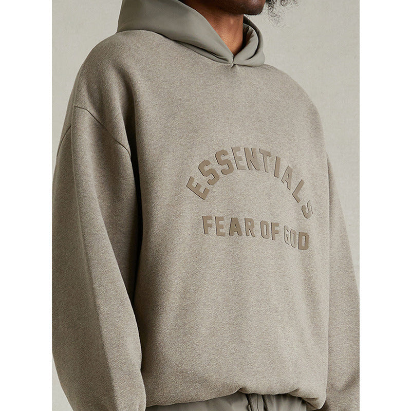 Fog Essentials Hoodie Fleece Loose Hooded Sweater