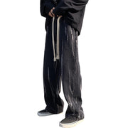 Men Jeans Tie-Dyed Jeans Men Spring Baggy Straight Trousers