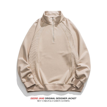 Men Pullover Hoodie Spring Sweater Male Loose Versatile Casual Top
