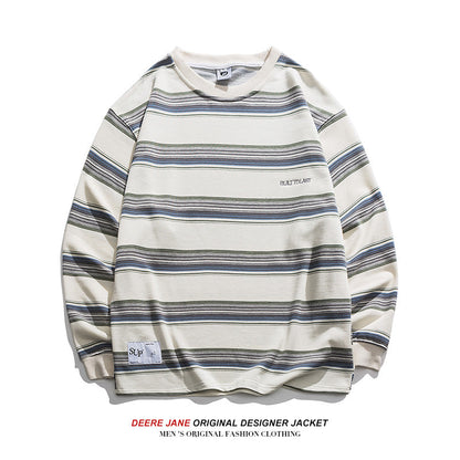 Men Pullover Hoodie Spring Sweater Men Loose Trendy Casual